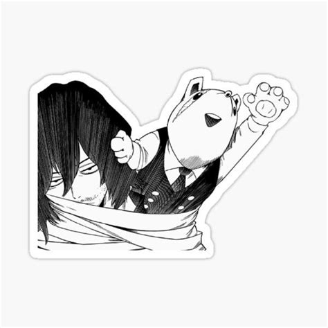 Aizawa And Nezu Mha Sticker By Oliviaanime Aesthetic Stickers