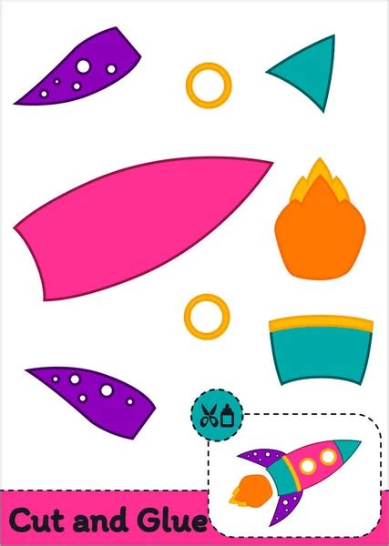 Cut Glue Worksheet Unicorn Stock Vector Image By ©ayake 363581596