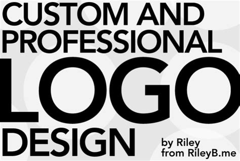 Design A Professional Logo By Rileybriggs Fiverr