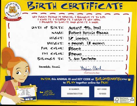 Fake birth certificate maker free. Peenie Wallie: December 2008 Archives