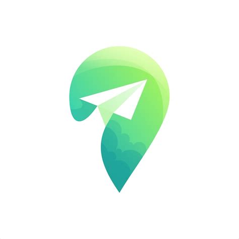 Location Green Logo Vector Premium Download