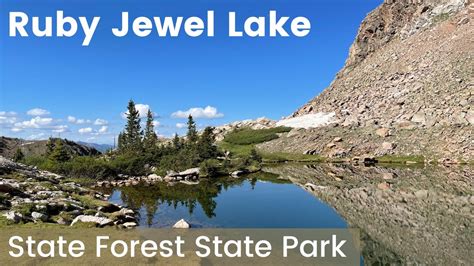 Ruby Jewel Lake State Forest State Park Colorado Youtube