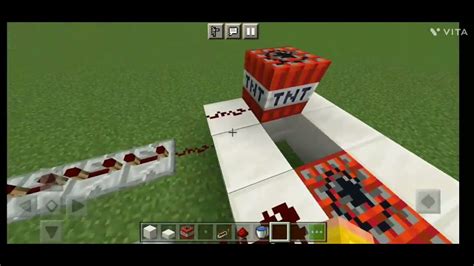Making A Easy Tnt Cannon In Minecraft Tutorial Creeper Gg