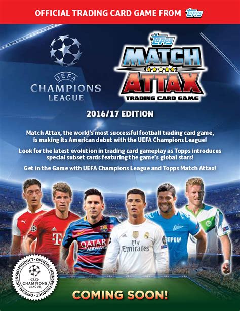 The official home of the #ucl on instagram hit the link linktr.ee/uefachampionsleague. 2016-17 Topps UEFA Champions League Match Attax