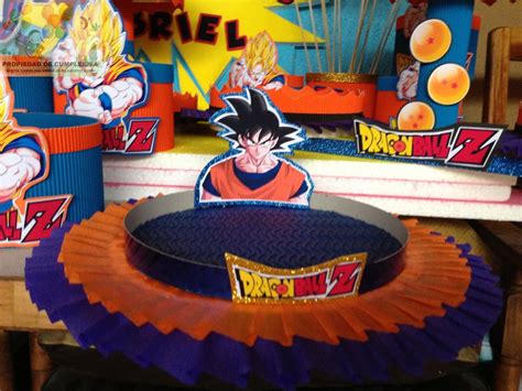 Decoraciones Infantiles Dragon Ball Z Fiesta De Goku Cumpleaños De