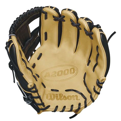 Wilson 115 A2000 Black And Blonde Baseball Glove Wta20rb181786