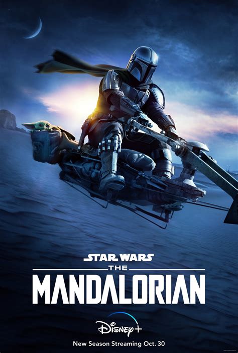 New Mandalorian Season 2 Poster Puts Baby Yoda On A Speeder Bike