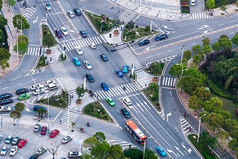 Royalty Free Road Intersection Pictures Images And Stock Photos Istock