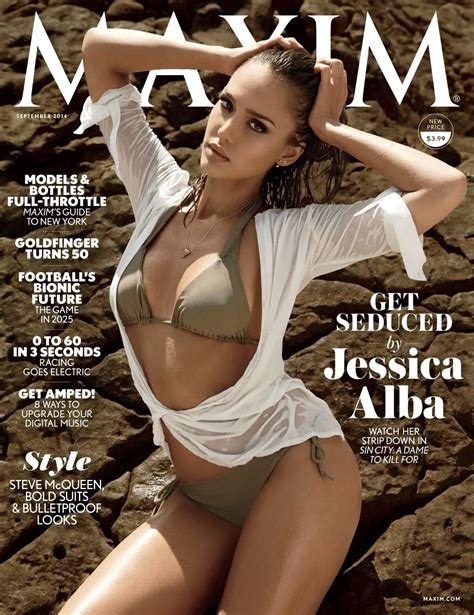 JESSICA ALBA In Maxim Magazine September 2014 HawtCelebs