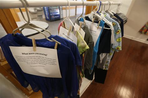 ku brings back ‘what were you wearing exhibit to advocate for survivors of sexual assault