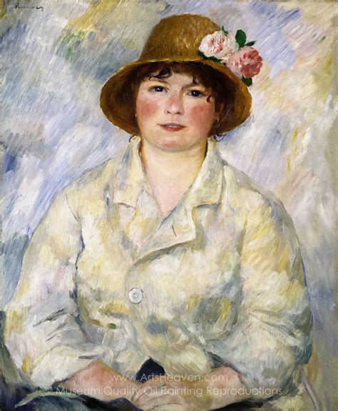 Pierre Auguste Renoir Portrait Of Madame Renoir Painting Reproductions