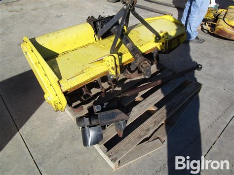 John Deere 35a Commercial 48 Mounted Tiller And Pto Gearbox Bigiron Auctions