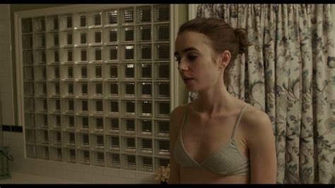 Naked Lily Collins In To The Bone
