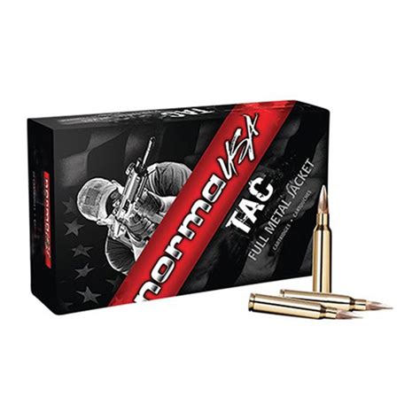 Norma Tac Ammo 308 Winchester 150gr Fmj Sinclair Intl