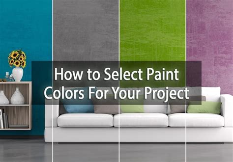 How To Select Paint Colors For Your Project Surepro Painting