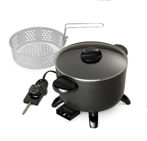 Presto Kitchen Kettle Electric Multi Cooker Roaster Steamer