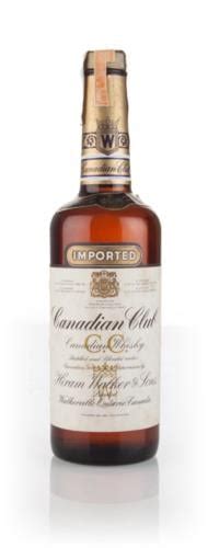 Canadian Club Whisky 1970s 75cl Master Of Malt