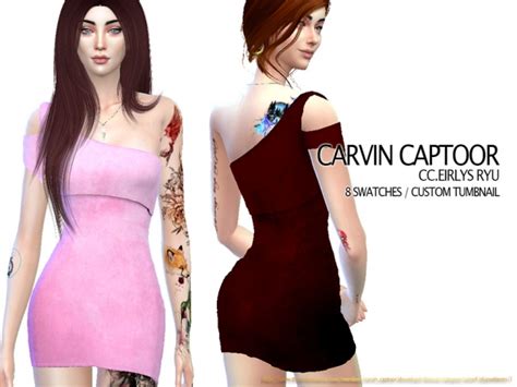 Eirlys Ryu Dress By Carvin Captoor At Tsr Sims 4 Updates