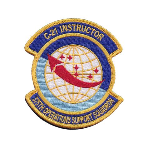 0375th Operations Support Squadron Instructor Velcro