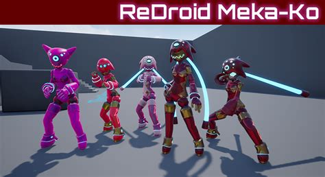 Android Girl Mekako In Characters Ue Marketplace