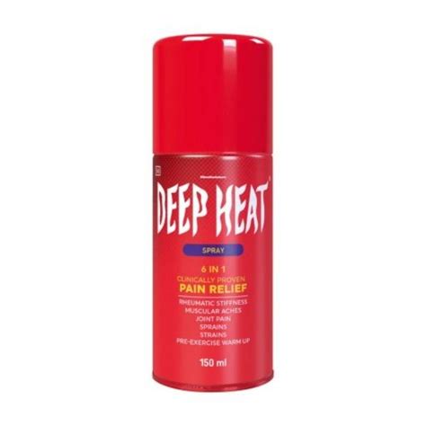Deep Heat Spray 150ml Omega Pharmacy And Clinic