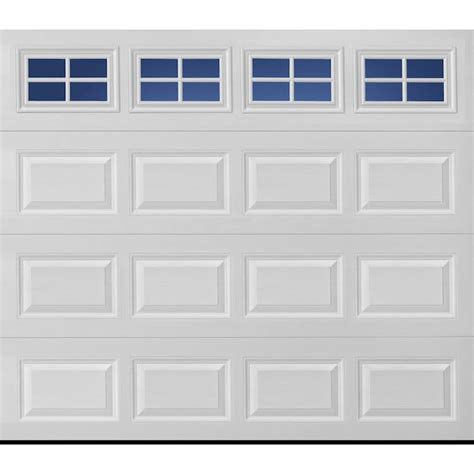 Reliabilt Traditional 8 Ft X 7 Ft Insulated White Single Garage Door