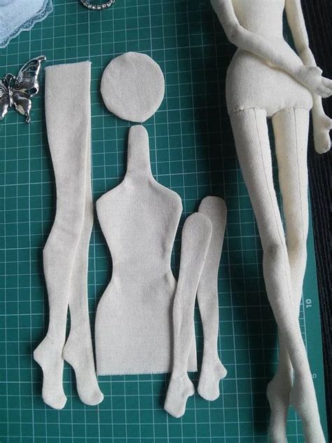 Blank Doll Body For Crafting Handmade Doll By Madebymiculinko In 2023 Fabric Dolls Sewing