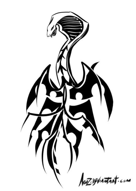 Cobra Tribal Tattoo By Aguz On Deviantart