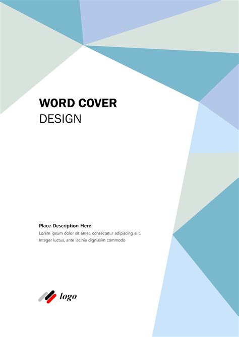 Microsoft Word Cover Templates 08 Free Download Brochure Design