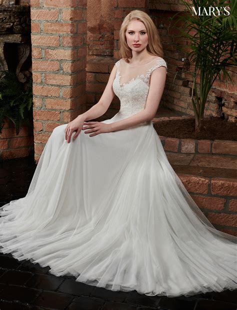 Bridal Dresses Style Mb2039 In Ivory Or White Color