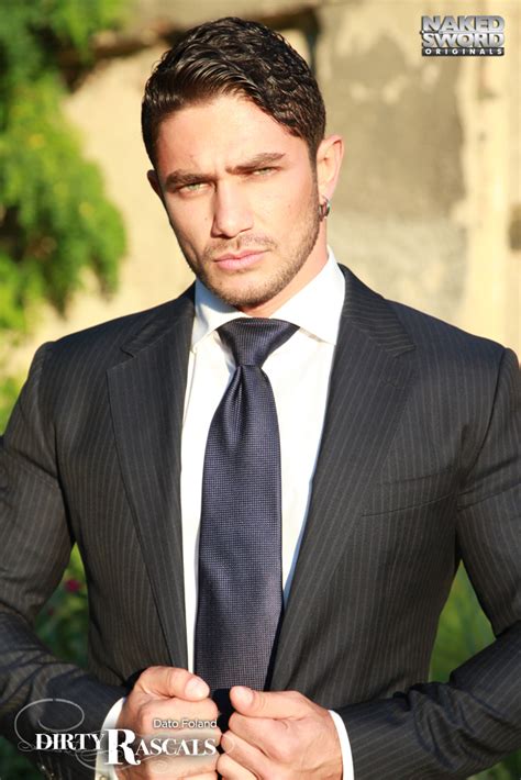 This post has been edited by deeper: How Ridiculously Hot Is Dato Foland In This Suit? - The Sword