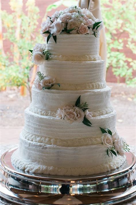 5 All White Wedding Cakes Southern Bride