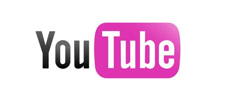 Pink Youtube Logo Logodix