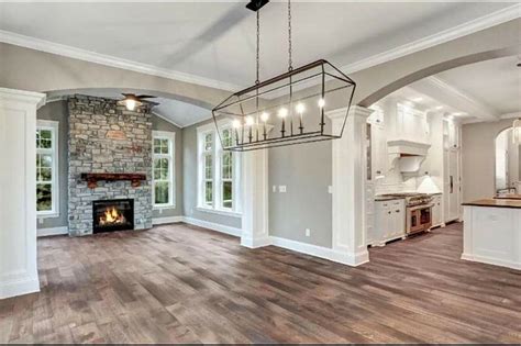 Maybe you would like to learn more about one of these? Sherwin Williams Agreeable Gray | Living room wood floor ...