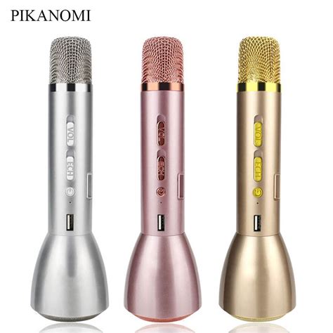 Now when i play music from iphone music app it plays without interrupting recording but plays in very low volume. Wireless Bluetooth Microphone Karaoke KTV Song Player Mic Speaker Record Music Microfone For ...