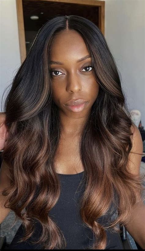 Pin By Sashell Reid On Hair For It Hair Color For Black Hair Dark Hair With Highlights