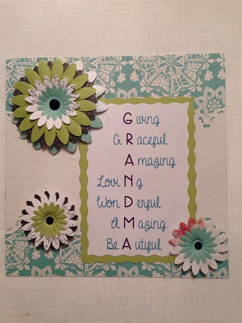 Pin By Jennifer Hernandez On Project For School Diy Cards For Grandma