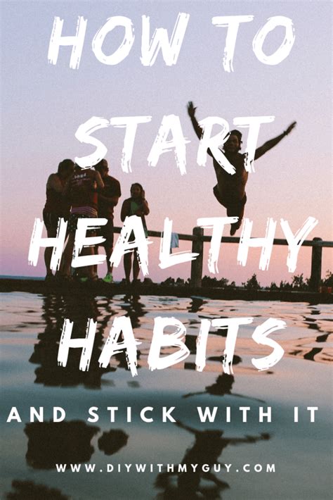 Start A Healthy Lifestyle Habit Healthy Lifestyle Habits Health Habits