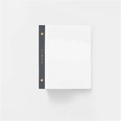 Archer And Olive Notepad Dot Grid A5 Tudos