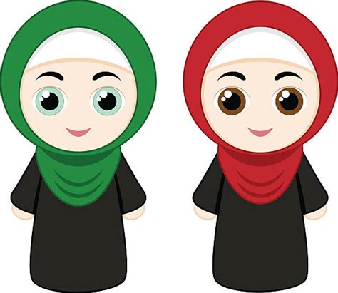 Best Hijab Girl Illustrations Royalty Free Vector Graphics And Clip Art