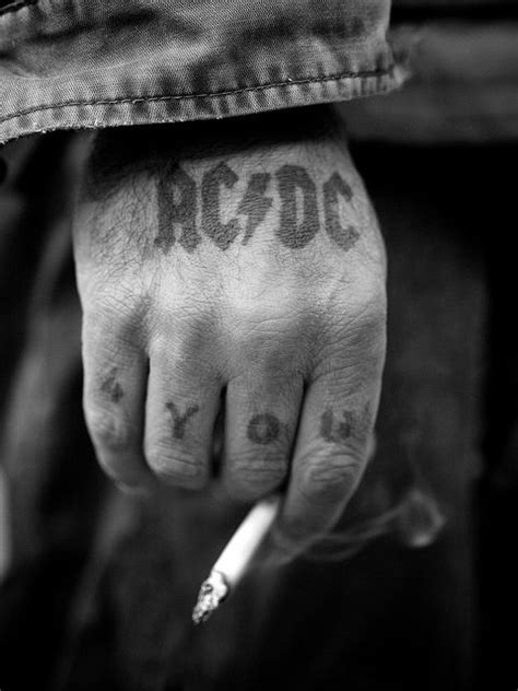 Check out our tattoo acdc selection for the very best in unique or custom, handmade pieces from our tattooing shops. AC/DC tattoo | AC/DC | Pinterest