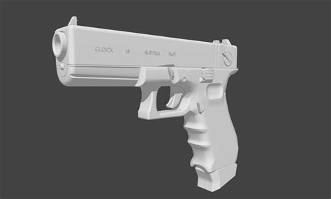 Glock 18 3d Model By Maytexiszock On Deviantart