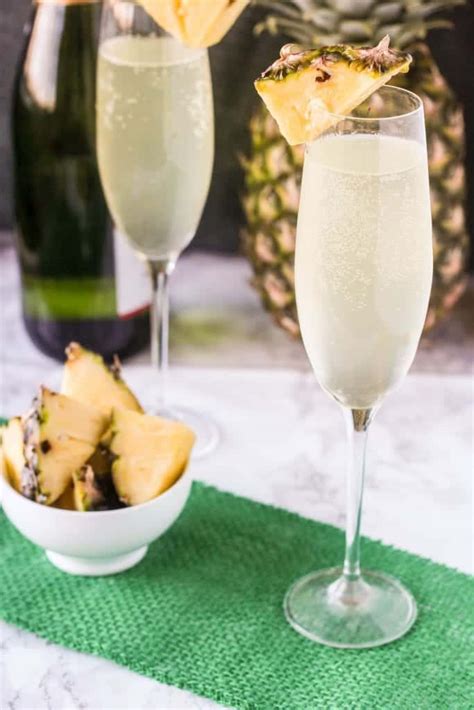 Pineapple Mimosas Recipe By Blackberry Babe
