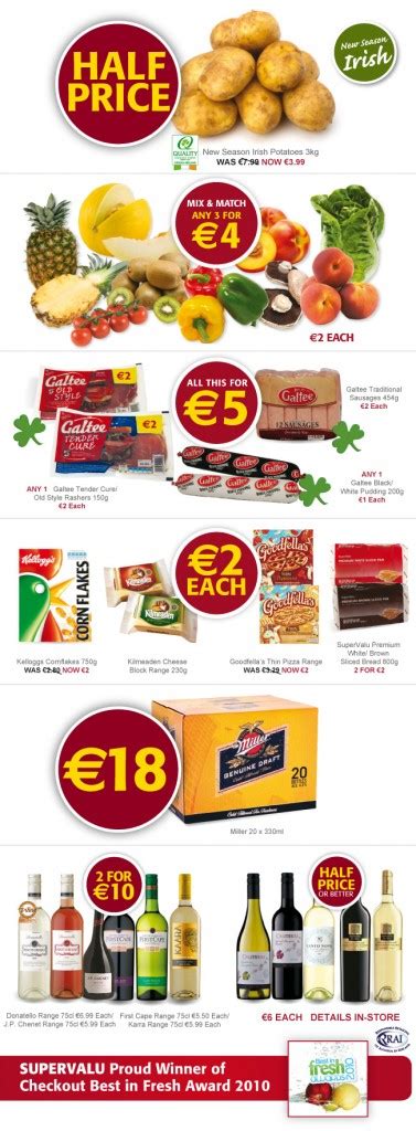Special Offers At Supervalu Cheapeatsie