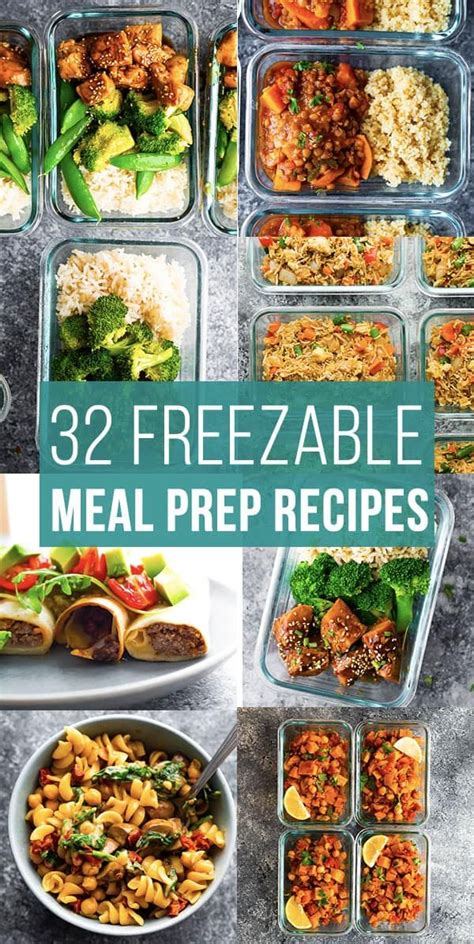 Spend A Bit Of Time Stocking Up On These Freezer Friendly Meal Prep