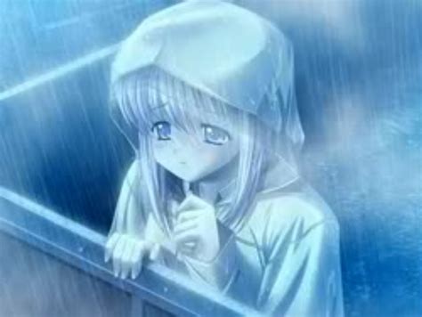 Sad Anime Girl Crying In The Rain Alone The Art Mad