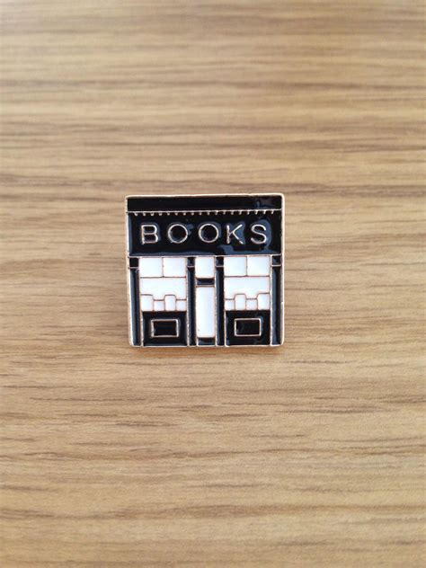 Books Enamel Pin Etsy Book Pins Enamel Pin Etsy Etsy