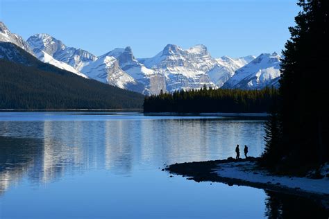 Photographers Setting Up At Maligne Lake When I Arrived At Flickr