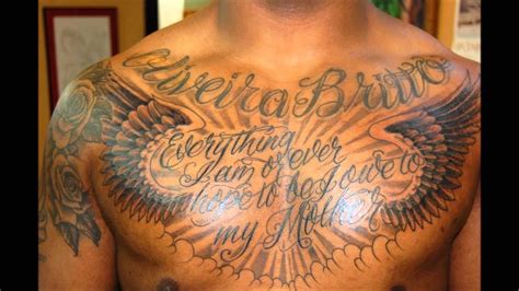 They are a favorite with men and others go as a far as opting for a cross in 3d design to enhance the image. Chest Tattoos Ideas - YouTube
