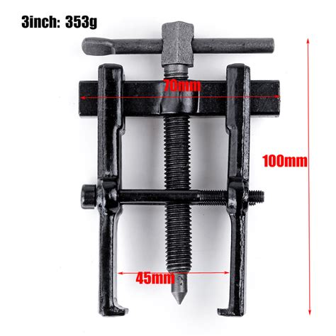 Ideal for removing gears, hubs, bearings, pulleys, sprockets and so on. 2/3/4/6/8 inch bearing gear hub puller remover adjustable ...